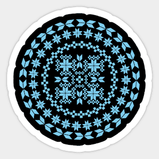 Ethnic folk ornament Sticker